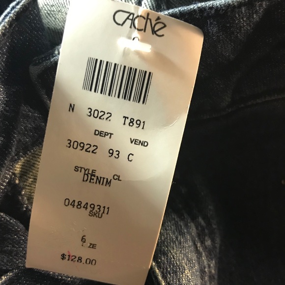 Caché Rhinestone Jeans - Picture 4 of 4